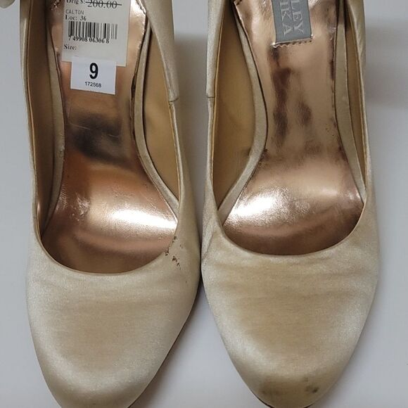 Bagley  Mischka satin heels size 9 - Picture 8 of 13